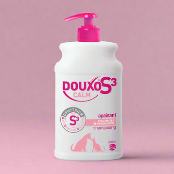 shampoing apaisant pour chien ou chat qui se gratte et se démange 500 ml, 500-ml