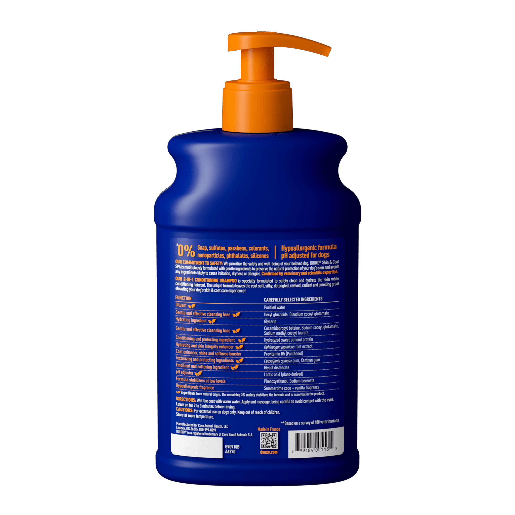 DOUXO SPA Shampoing Après-shampoing 2 en 1