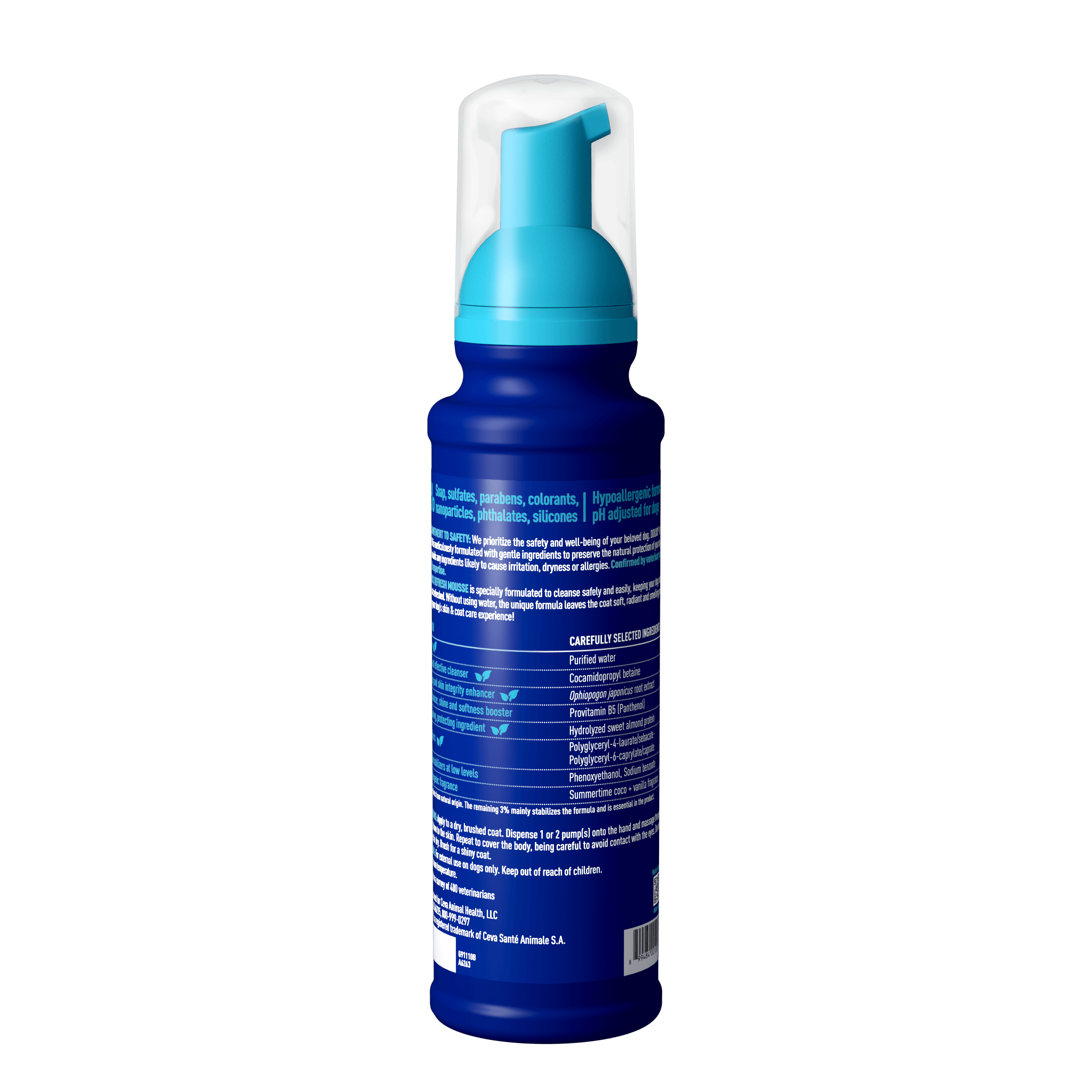 DOUXO SPA Mousse sans rinçage chien