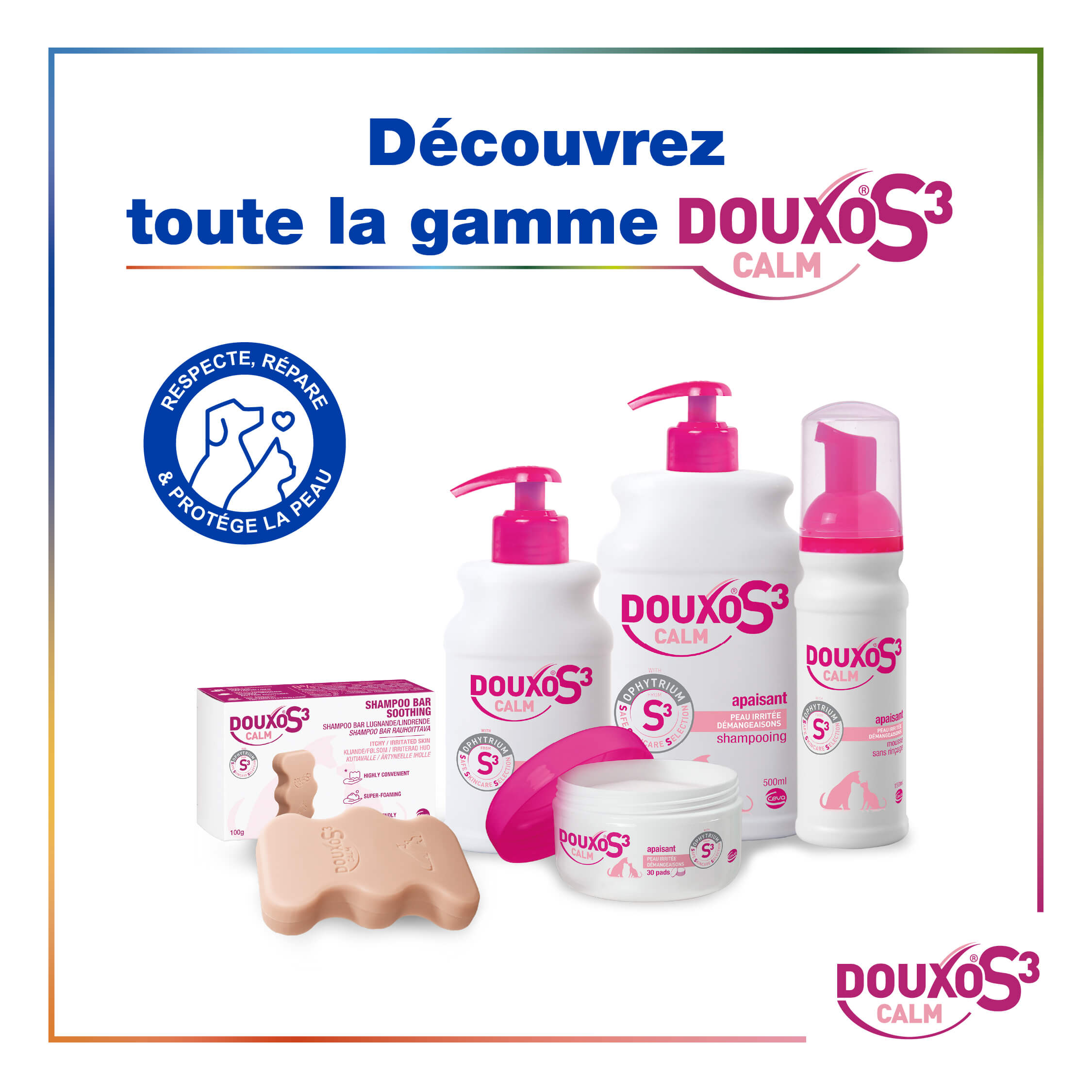 DOUXO® S3 CALM Shampoing Solide