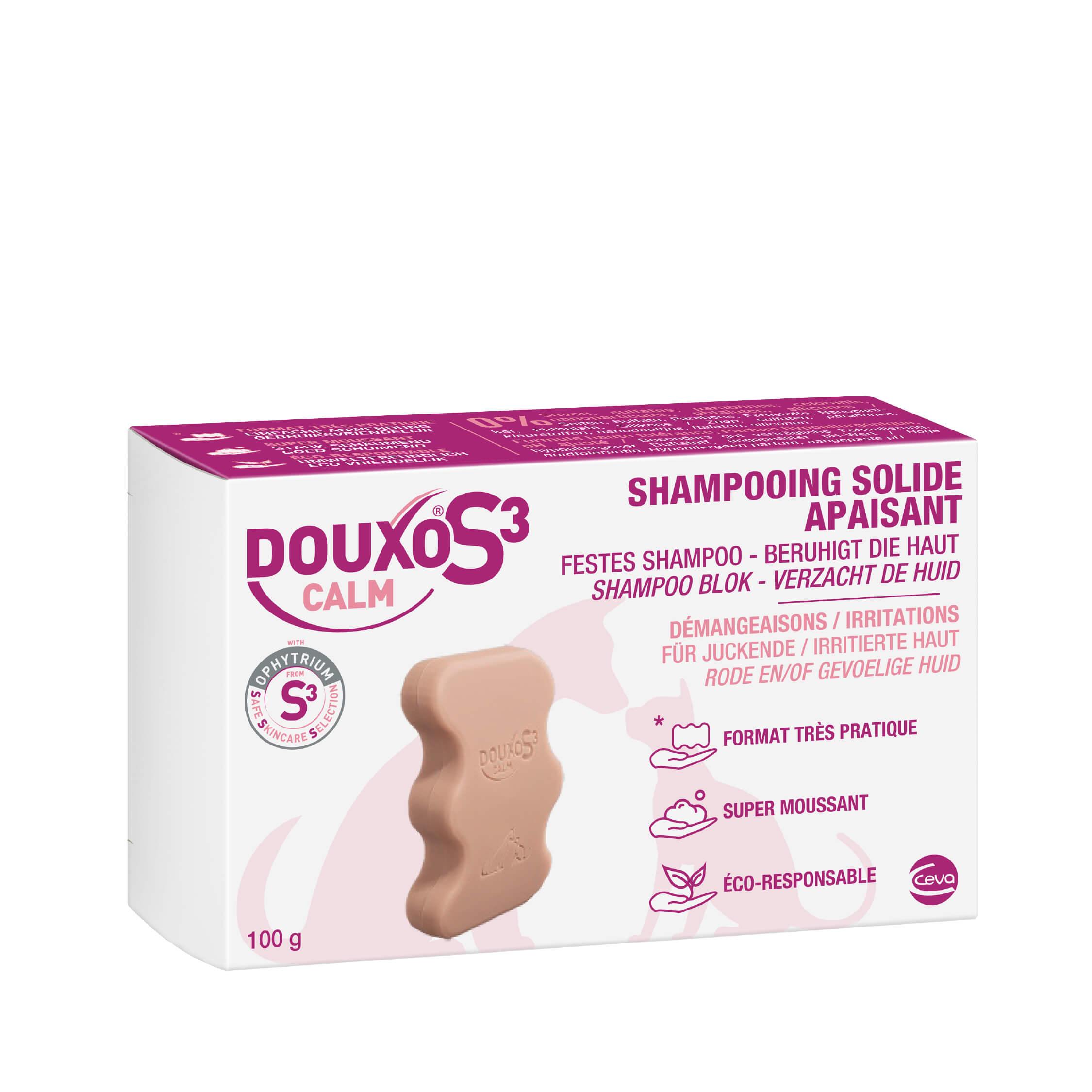 DOUXO® S3 CALM Shampoing Solide