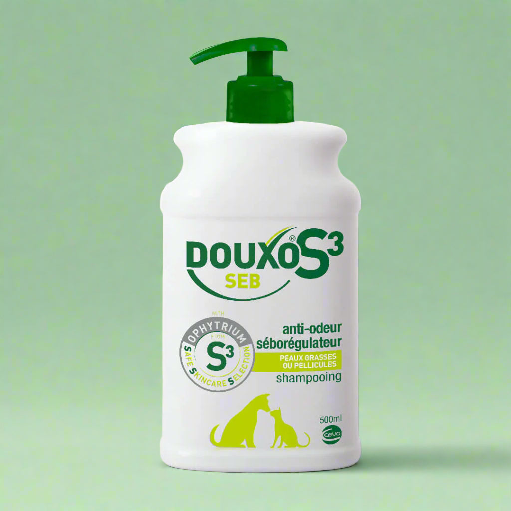 shampoing chien et chat antiodeur anti peau grasse et pellicules 500 ml