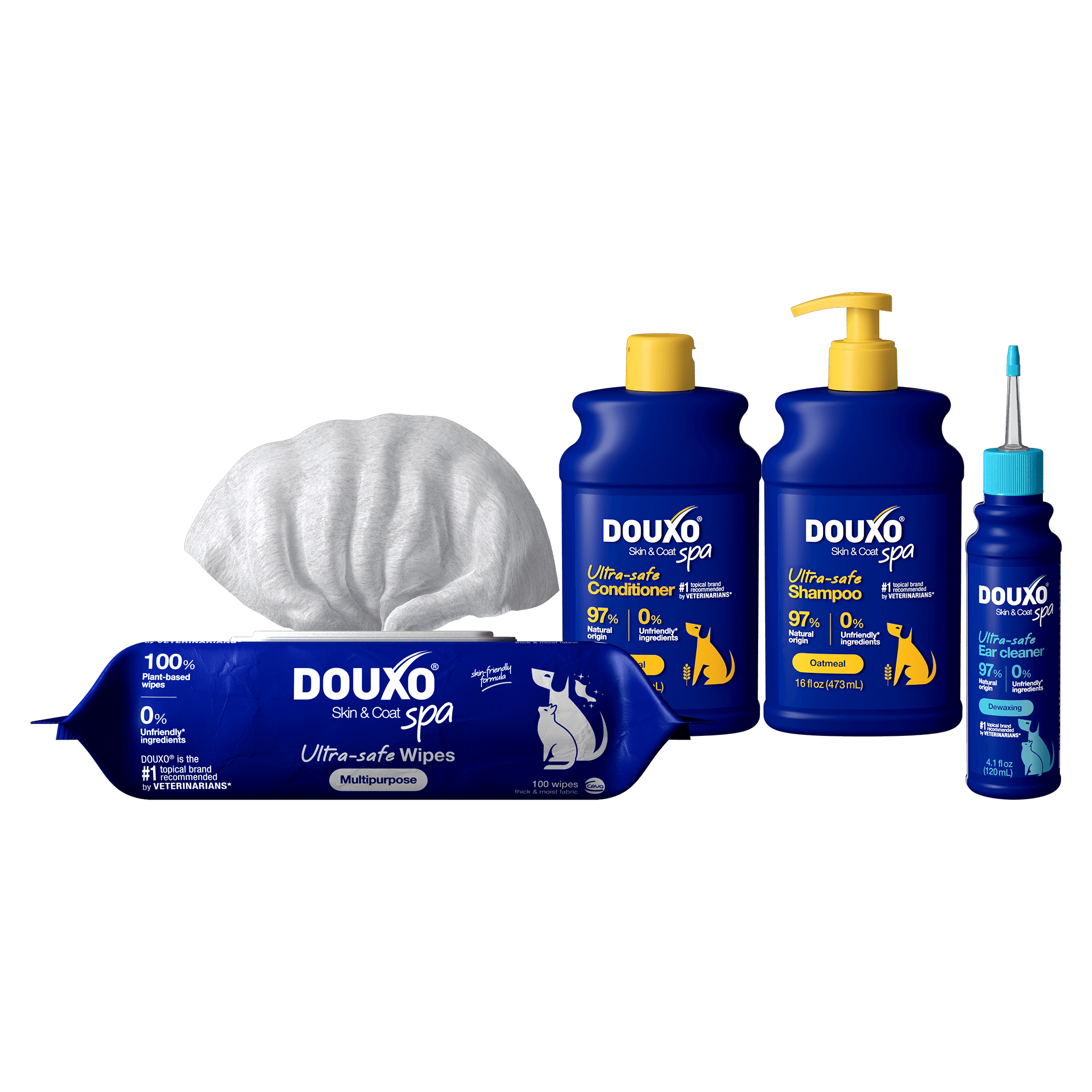 DOUXO SPA Routine Complète pour chien à poils longs