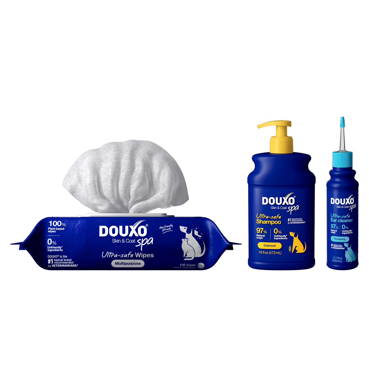 DOUXO SPA Routine Essentielle pour chien à poils courts