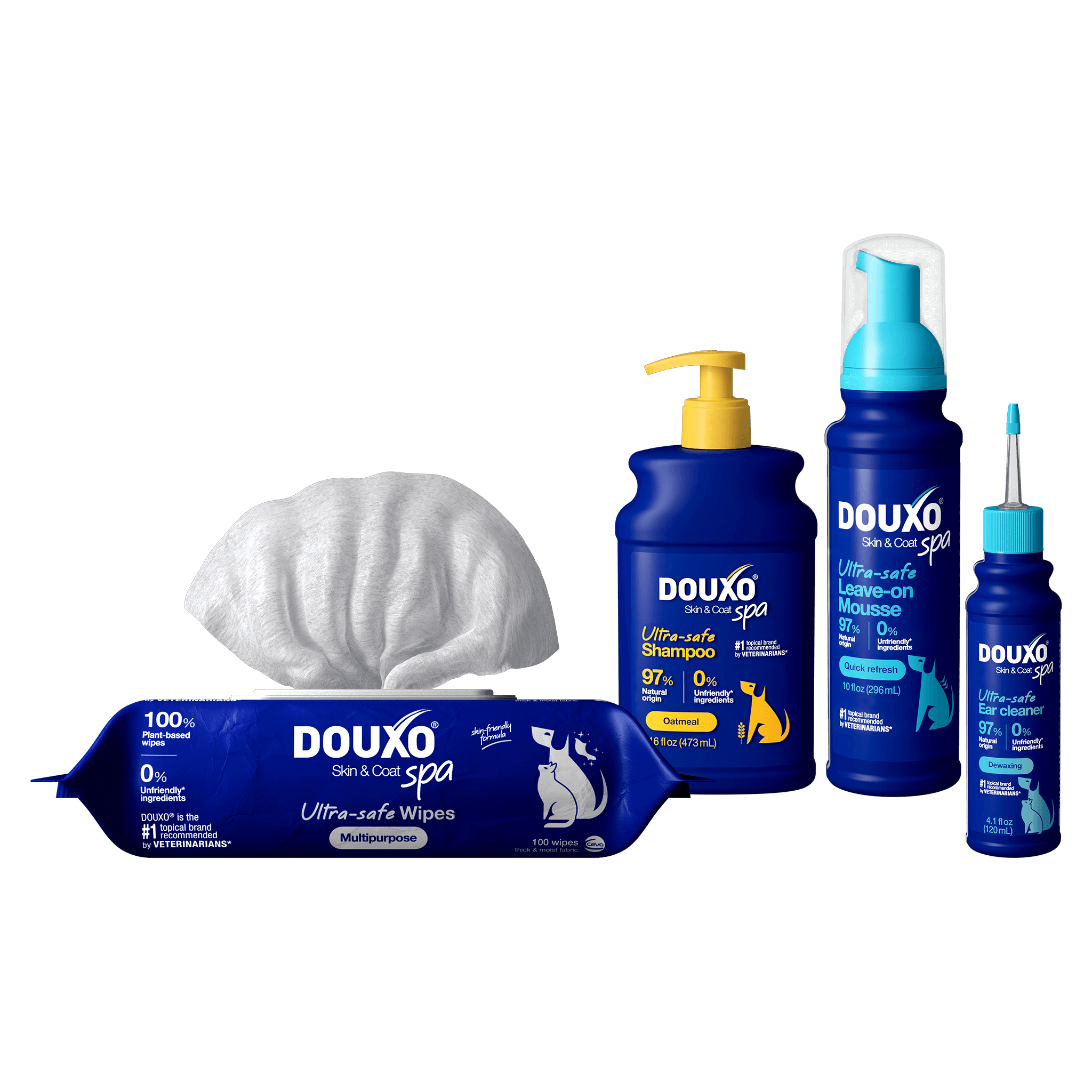 DOUXO SPA Routine Complète pour chien à poils courts